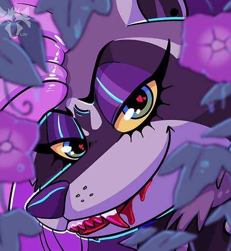 Lou Raccoon logo